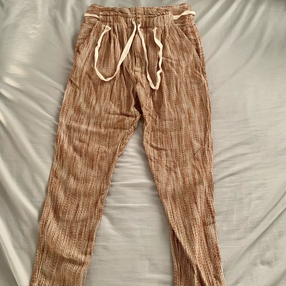 FP striped fitted pants